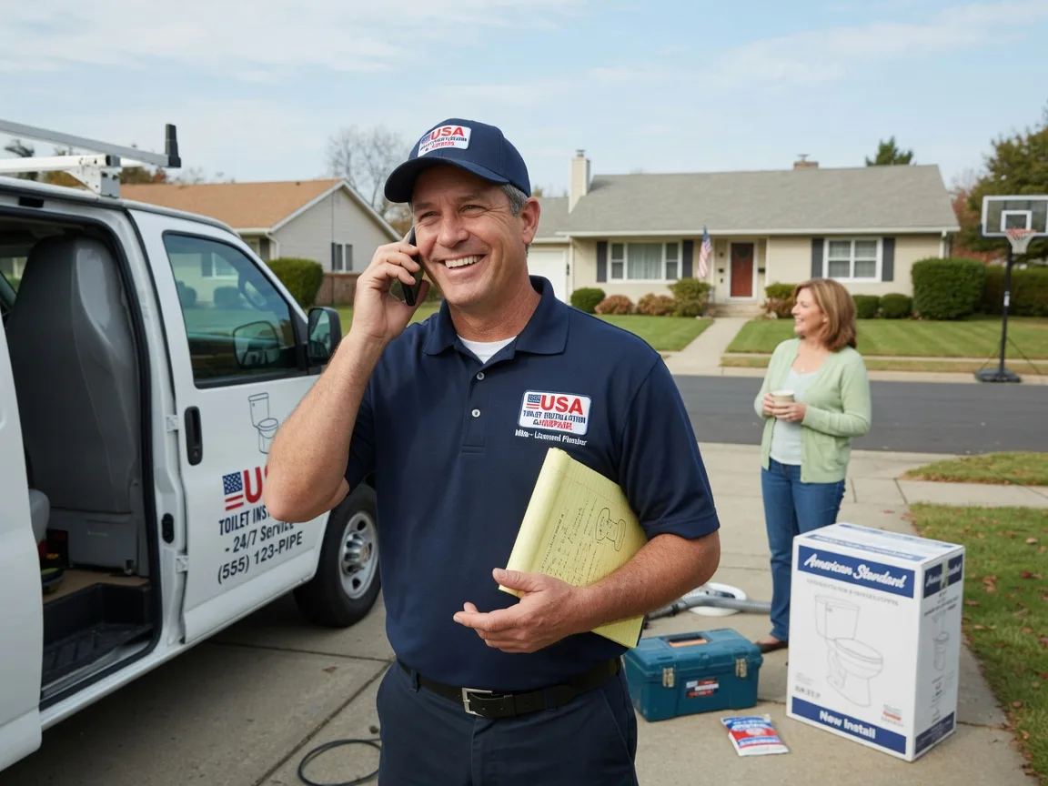 Toilet Installation Stockdale, PA FAQs